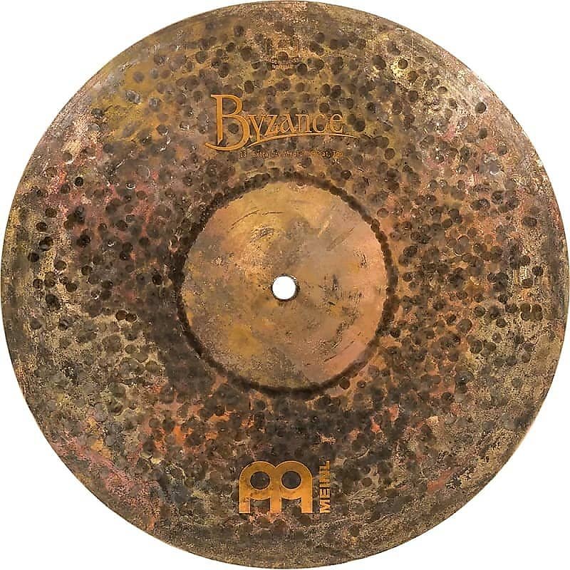 Hi-hat Meinl Byzance Extra Dry B13EDMTH 13" Medium, paire