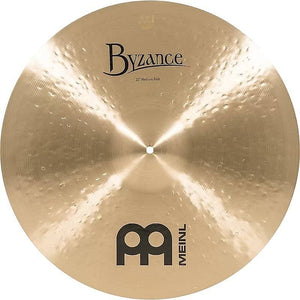 Meinl B22MR-B 22" Byzance Brilliant Medium Ride Cymbal w/ Video Demo