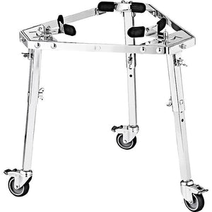 Meinl TMPC Chrome Plated Steel Professional Basket Conga Stand w/ Wheels