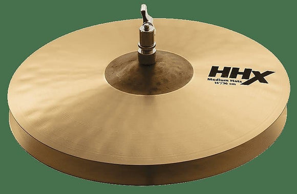 Sabian 11402XMN 14” HHX Medium Hi-Hat (Pair) Cymbals
