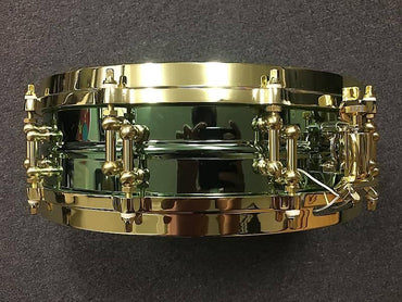 Ludwig LW0414CP Carl Palmer 'Venus' Signature 3.7x14" Brass Piccolo Snare Drum *IN STOCK*