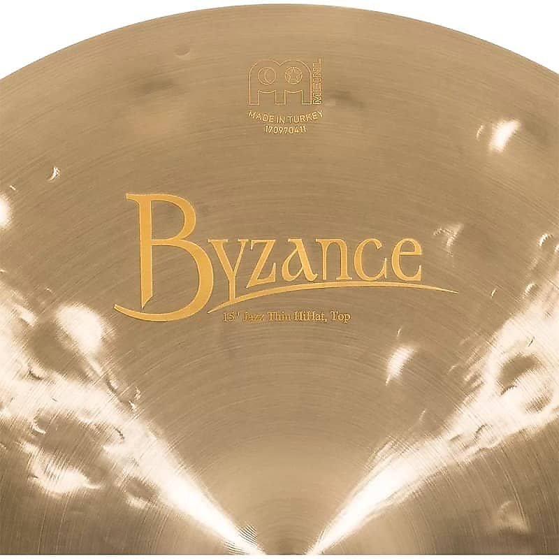 Meinl Byzance Jazz B15JTH 15" Thin Hihat pair