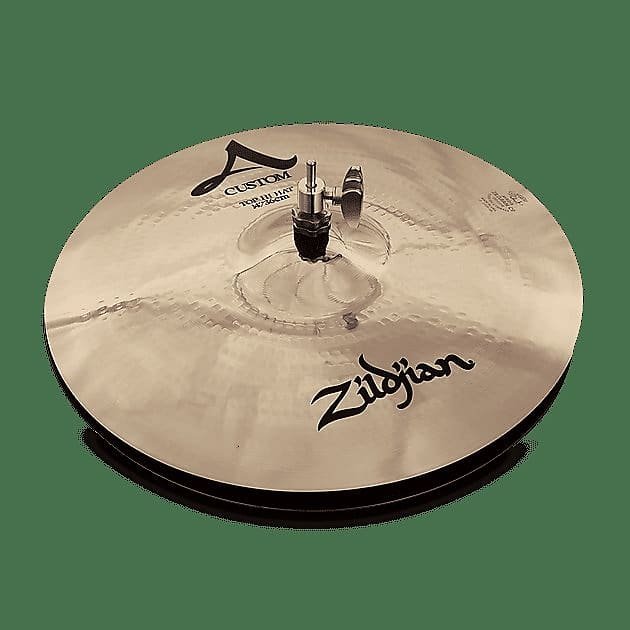 Cymbales Zildjian A20510 14" A Custom Hi-Hat (paire) avec lien vidéo