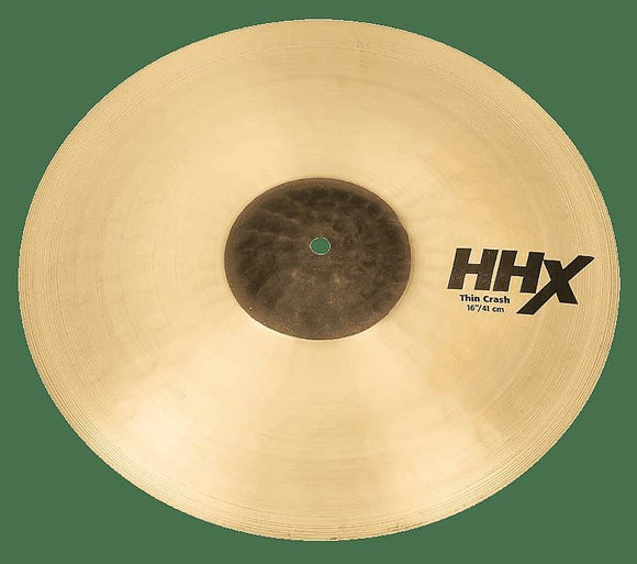 Sabian 11606XTN 16” HHX Thin Crash Cymbal
