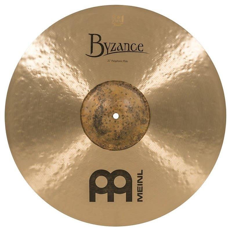 Cymbale ride polyphonique traditionnelle Meinl B21POR Byzance 21"