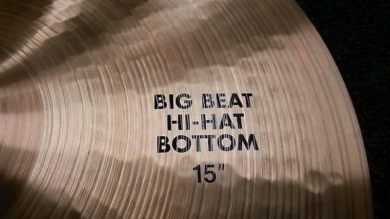 Cymbales Paiste 15" 2002 Big Beat Hi-Hat (paire) *EN STOCK*