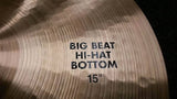 Paiste 15" 2002 Big Beat Hi-Hat (Pair) Cymbals *IN STOCK*