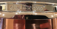 DW DRVP5514SPC Collector's Series 5.5x14" Polished 3mm Copper Snare Drum w/ Chrome Hardware