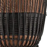 Meinl ADJ3-XL+Bag 13" Original African Style Rope Tuned Brown & Black Wood Djembe w/ Gig Bag