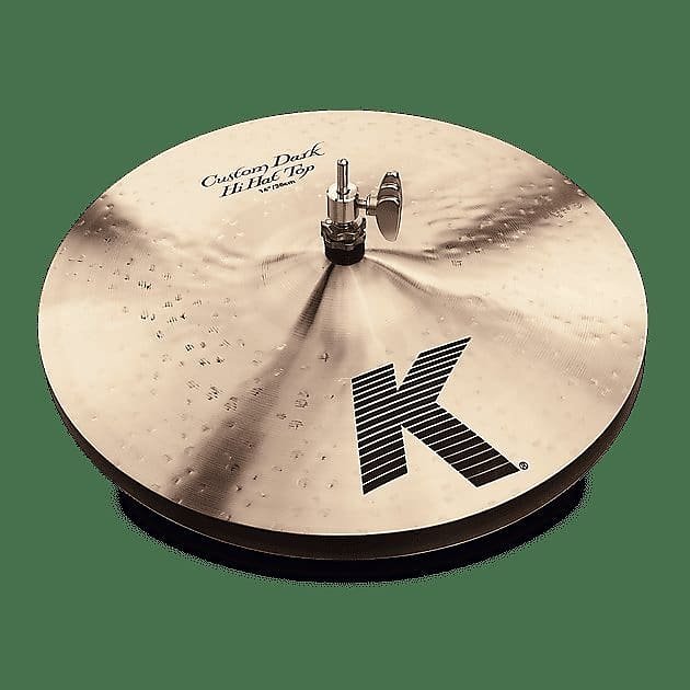 Cymbales Zildjian K0943 14" K Custom Dark Hi-Hat (paire) avec lien vidéo