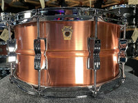 Caisse claire Ludwig LC654B 6,5x14" Acro Copper avec démonstration vidéo 