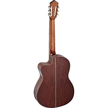 Ortega Guitars RCE159MN Performer Series A/E Medium Neck Nylon String Guitar w/ Gig Bag & Video