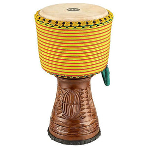 Meinl AE-DJTC1-L 12" Artisan Edition Tongo Carved Ornamental Carving Djembe