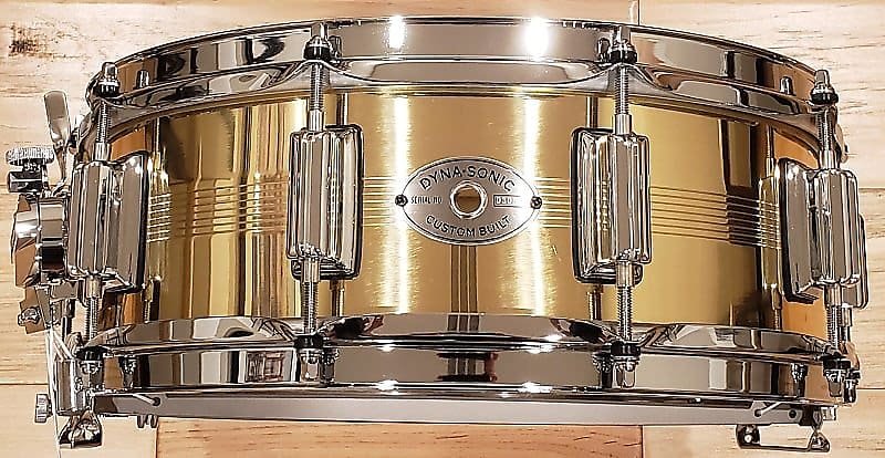 Rogers 5x14" B7 Brass Dyna-Sonic Custom Built Snare Drum