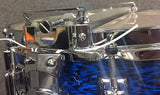 Rogers 6.5x14" Dyna-Sonic Custom Built Maple Snare Drum in Blue Onyx