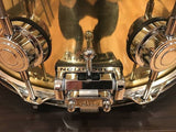 DW DRVN5514SPC 5.5x14" Collector's Series Polished Bell Brass Snare Drum w/ Chrome Hardware