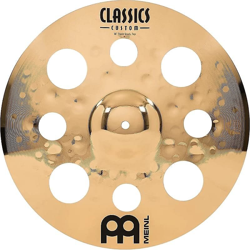 Meinl Classics Custom Brilliant CC-16STK 16" Trash Stack Cymbals