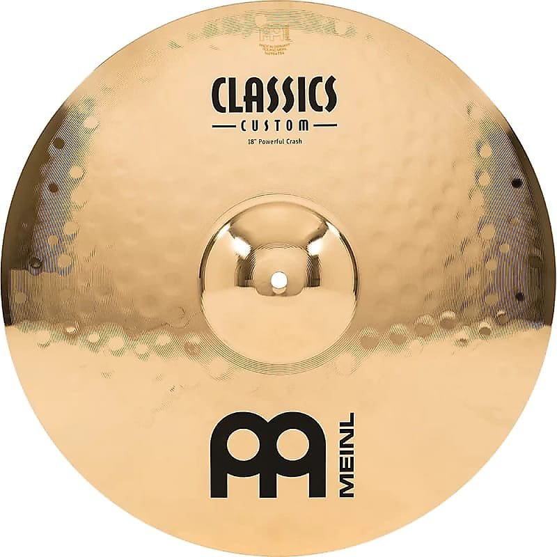 Meinl Classics Custom Brilliant CC18PC-B 18" Powerful Crash