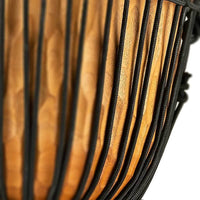 Meinl HDJ4-XL 13" Headliner Series Rope Tuned Brown Wood Djembe Nile Series