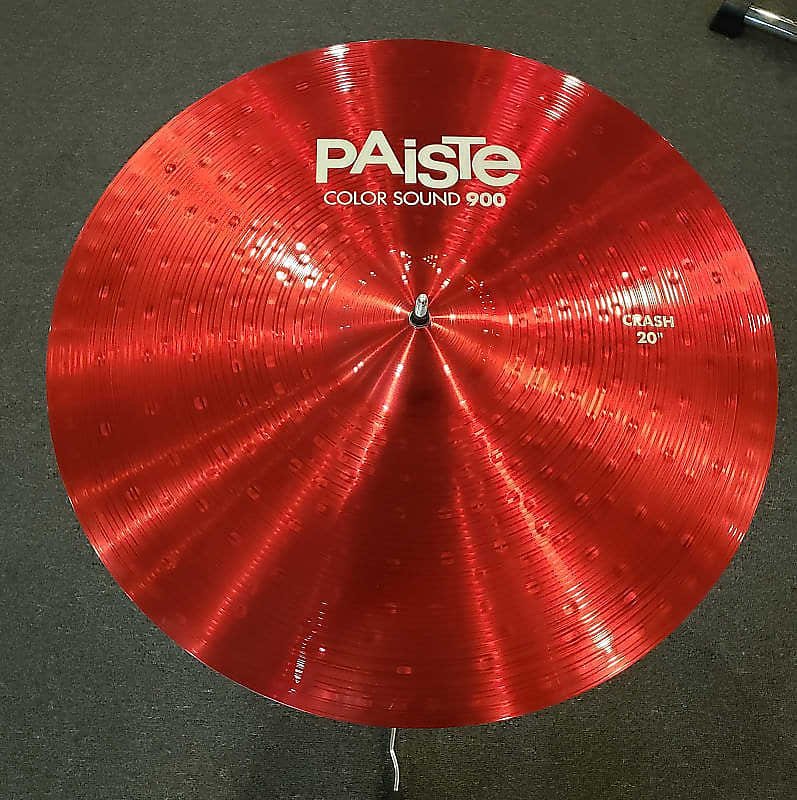 Paiste 20" Color Sound 900 Series Red Crash Cymbal *IN STOCK*