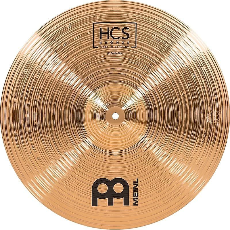 Meinl  HCS Bronze HCSB18CR 18" Crash Ride Cymbal w/video demo