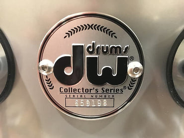 DW 5.5x14" Collector's Series Rolled Aluminum Snare Drum w/ Chrome Hardware