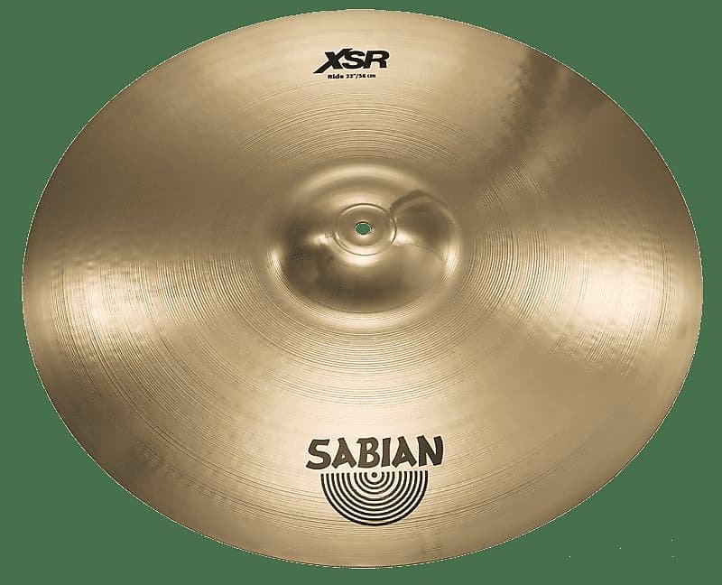 Cymbale Ride XSR Brilliant de 22 pouces Sabian XSR2212B