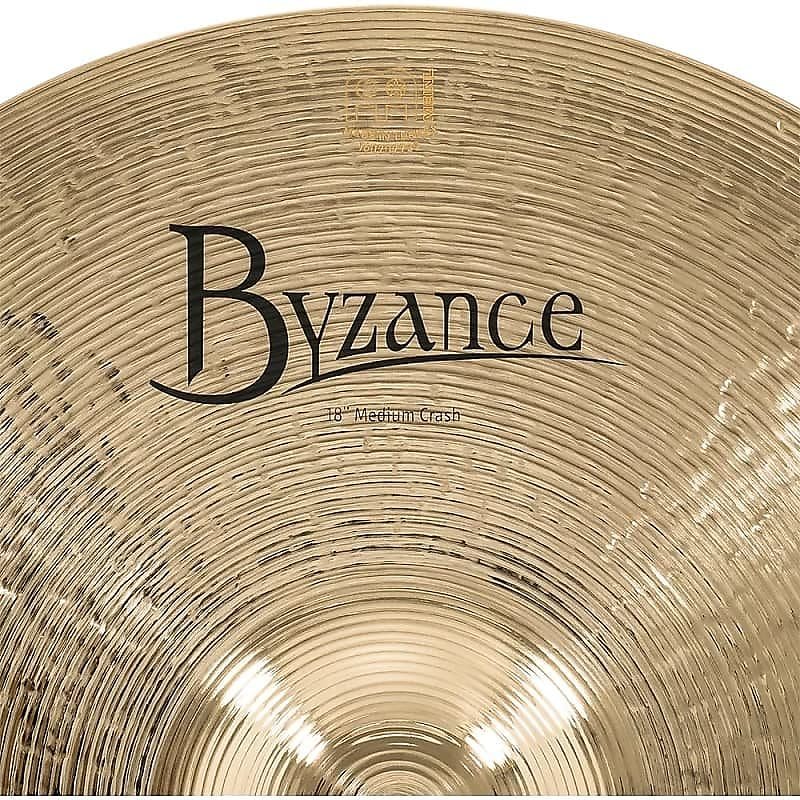 Meinl Byzance Brilliant B18MC-B 18" Medium Crash Cymbal