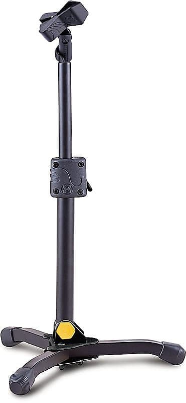 Hercules MS300B Low Profile Straight Microphone Stand w/ H Base and Tilting Shaft