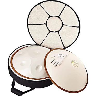 Meinl Sonic Energy HD2-WJ Harmonic Art Pro Equinox Tuned Handpan in White Jade Finish