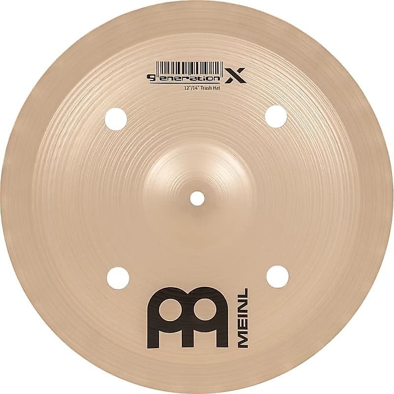 Chapeau poubelle Meinl Generation X GX-12/14TH 12/14", paire