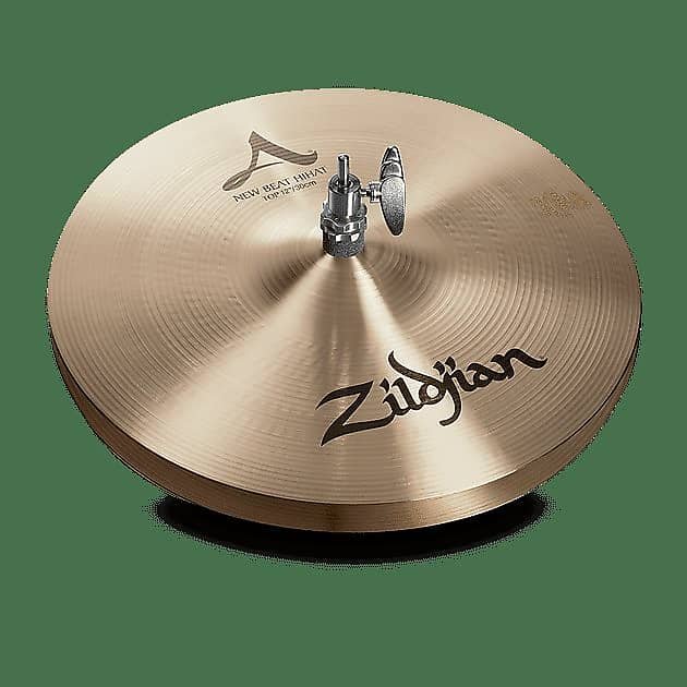 Cymbales Zildjian New Beat Hi-Hat 12" A0113 (paire) avec lien vidéo