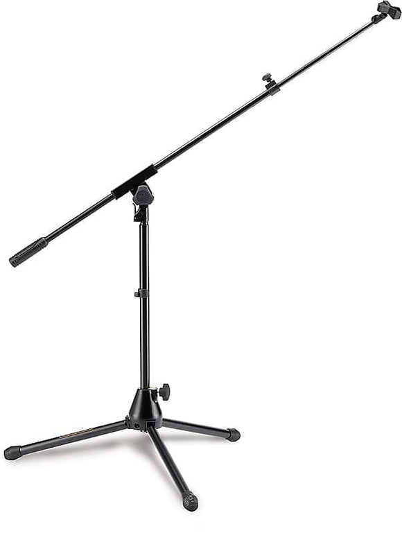 Hercules MS540B Low Profile Microphone Stand w/ Tripod and Telescopic Boom