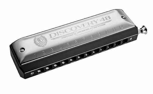 Hohner 7542BX-C Discovery 48 Chromatic Harmonica in Key of C
