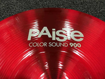 Platillo Paiste Splash Sound 900 de 10" de color rojo *EN STOCK*