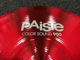 Paiste 10" Red Color Sound 900 Splash Cymbal *IN STOCK*