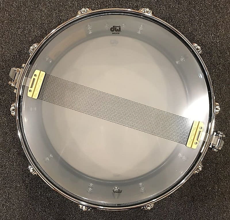 DW 5.5x14" Collector's Series Black Nickel over Brass Snare Drum