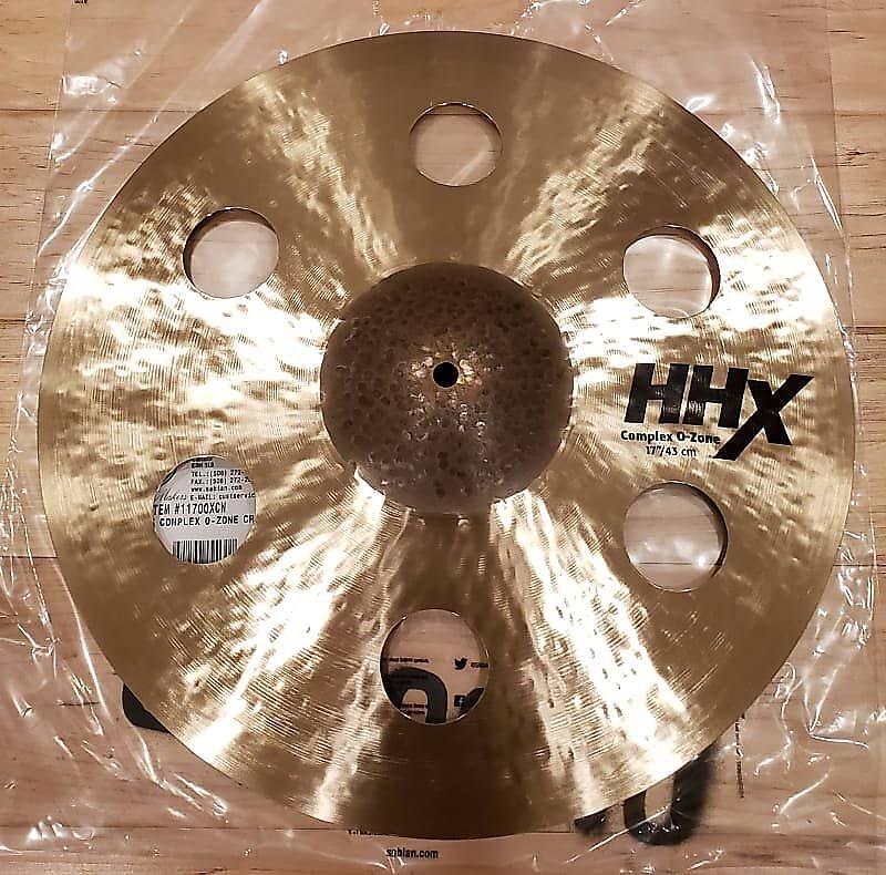 Cymbale crash Sabian 11700XCN 17" HHX Complex O-Zone