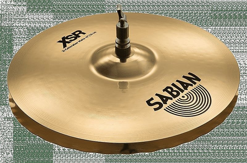 Cymbales Sabian XSR1402LB 14" XSR Brilliant X-Celerator Hi-Hat (paire)