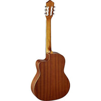 Ortega Guitars RCE131SN Family Series Pro A/E Slim Neck Nylon String Guitar w/ Gig Bag & Video Link