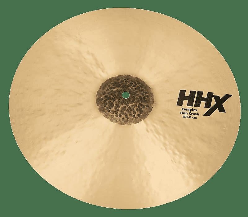 Cymbale crash fine complexe Sabian 11606XCN 16" HHX