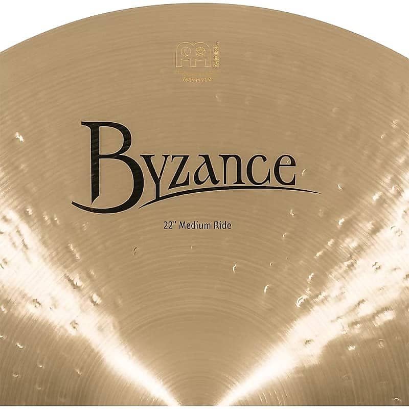 Meinl B22MR-B 22" Byzance Brilliant Medium Ride Cymbal w/ Video Demo