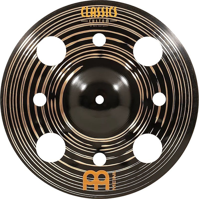 Meinl CC12DATRS 12" Classics Custom Dark Trash Splash Cymbal w/ Video Demo