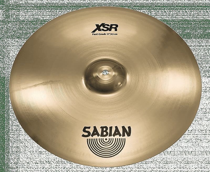 Sabian XSR1707B Cymbale XSR Brilliant Fast Crash 17″