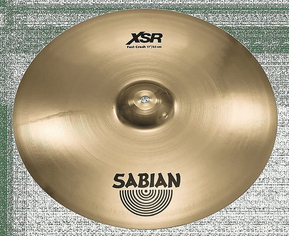 Sabian XSR1707B 17″ XSR Brilliant Fast Crash Cymbal