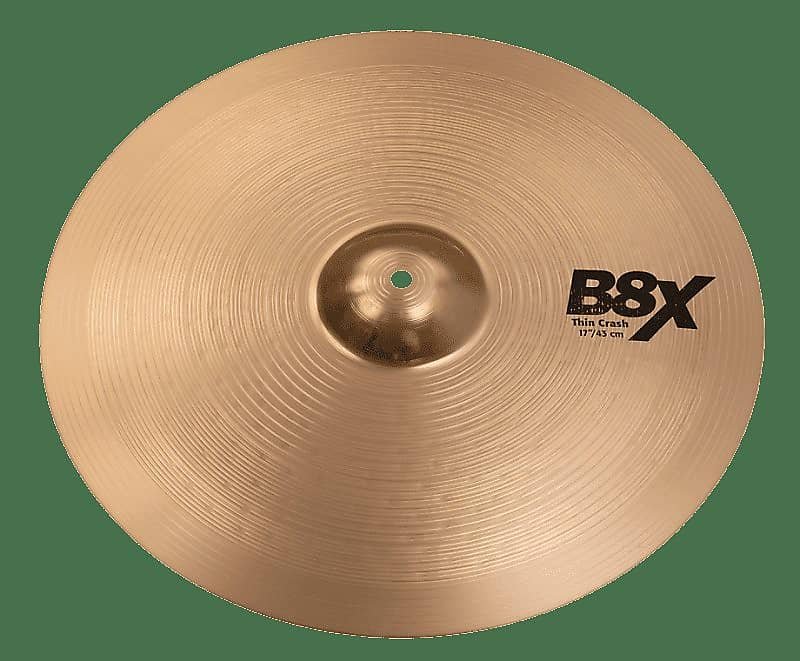 Cymbale crash fine Sabian 41706X 17" B8X