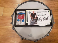 Dixon 6.5x14" Gregg Bissonette SIgnature Black Nickel over Steel Snare Drum *IN STOCK*