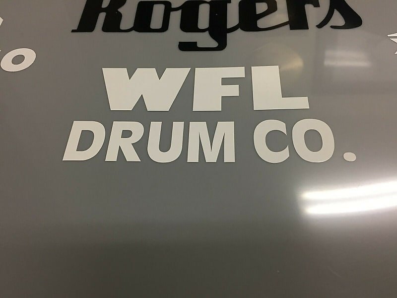 Autocollant de remplacement du logo vintage blanc WFL (vinyle 3M de haute qualité !)