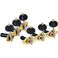 Ortega Guitars OTMPRIVATE Tuning Machines 3+3 Tuning Machine Set in Gold