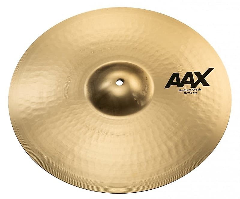 Cymbale crash moyenne Sabian 21808XCB 18" AAX Brilliant